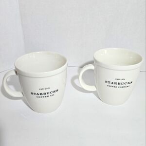 Starbucks Mugs (Set of 2)